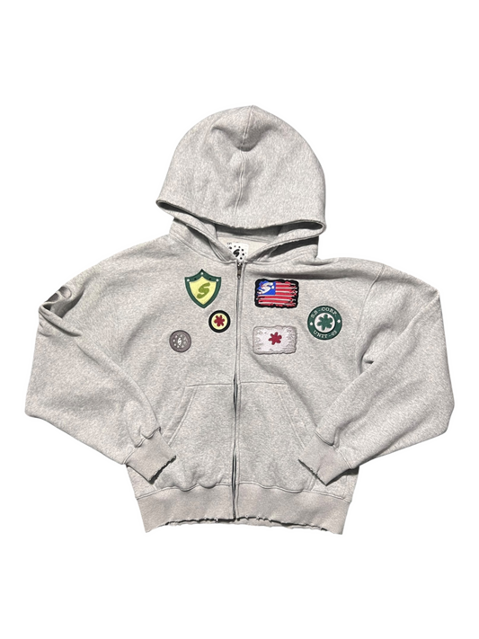 COMBAT PATCH HOODIE