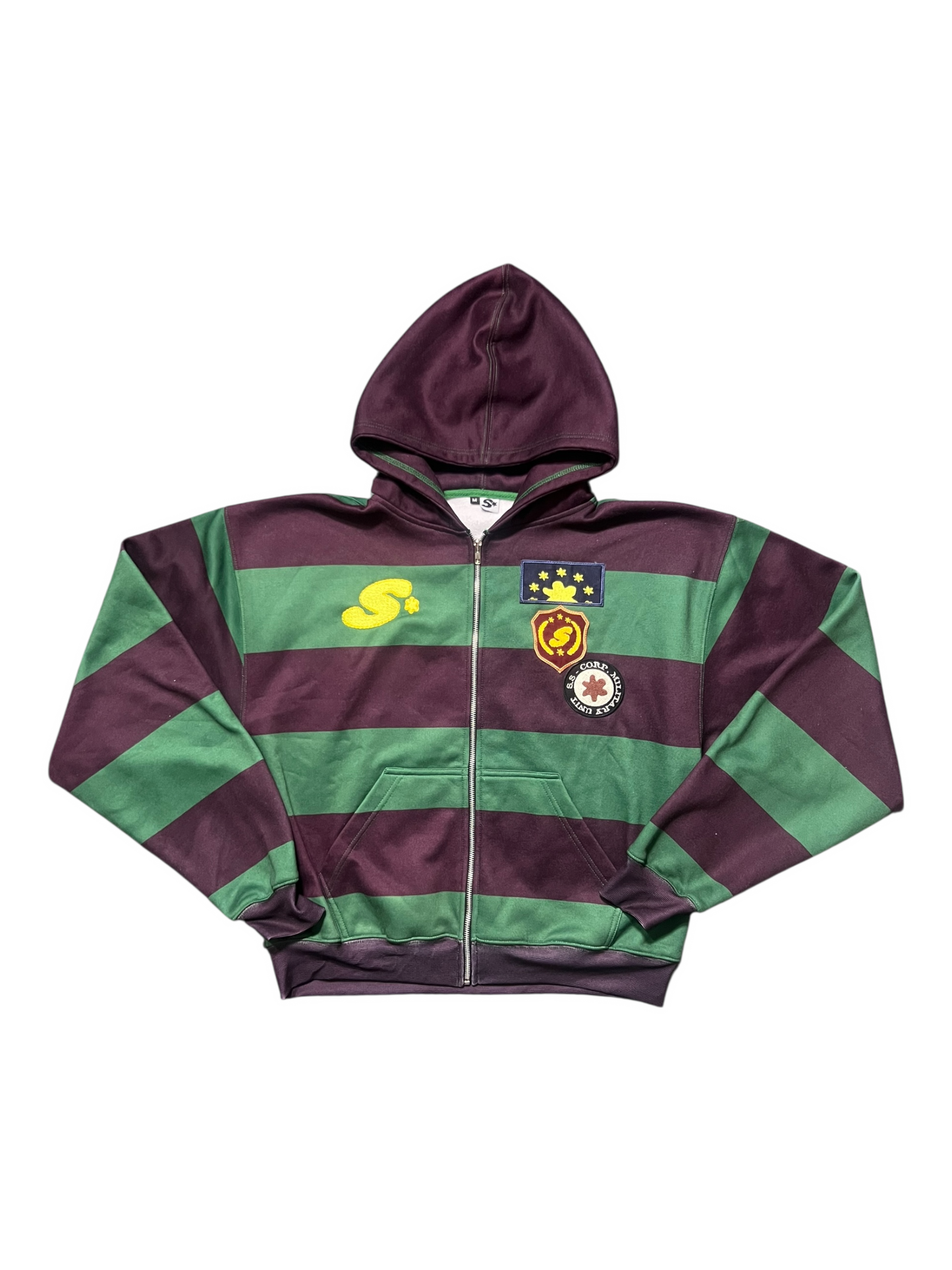 STRIPED SCHOLAR HOODIE